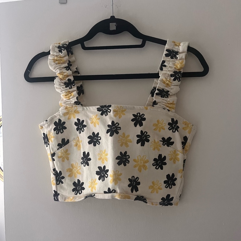 Zara cropped tank